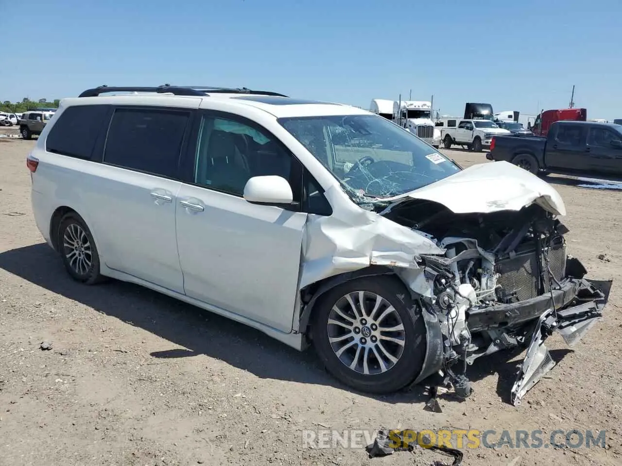 4 Photograph of a damaged car 5TDYZ3DC2KS994570 TOYOTA All Models 2019