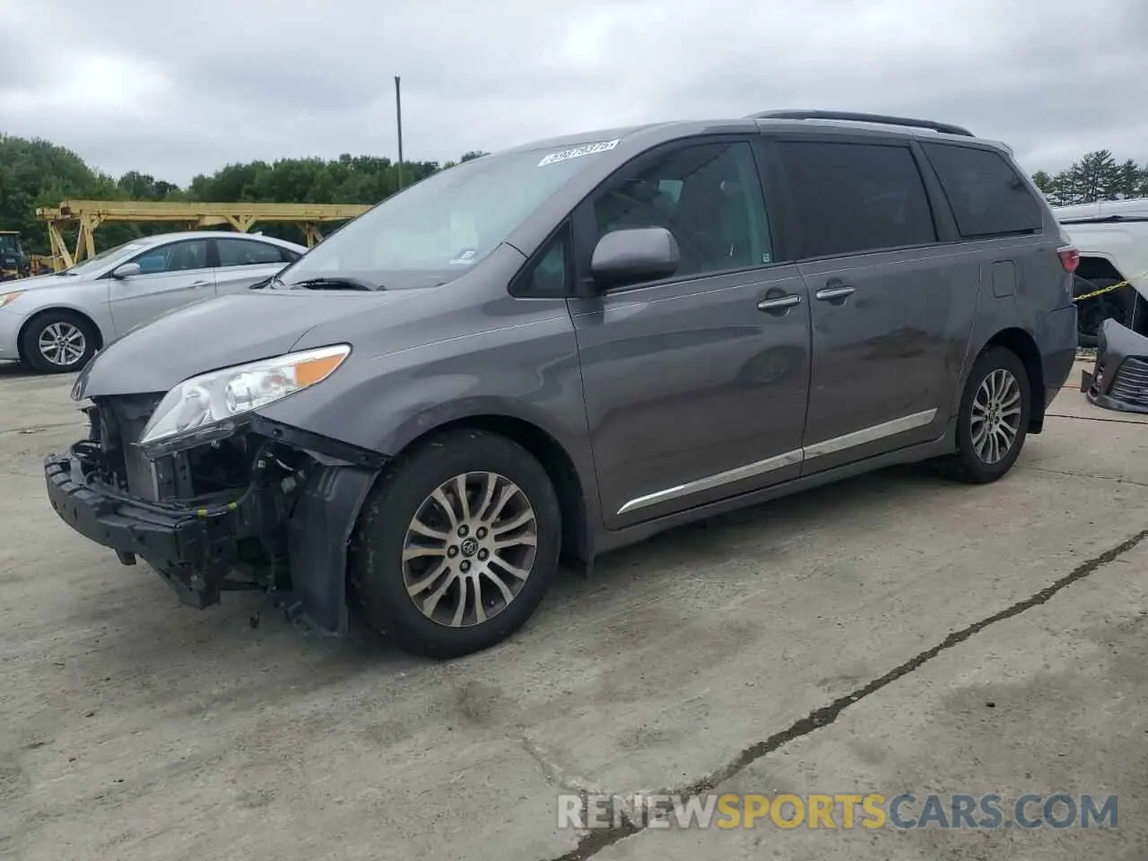 1 Photograph of a damaged car 5TDYZ3DC3KS981701 TOYOTA All Models 2019