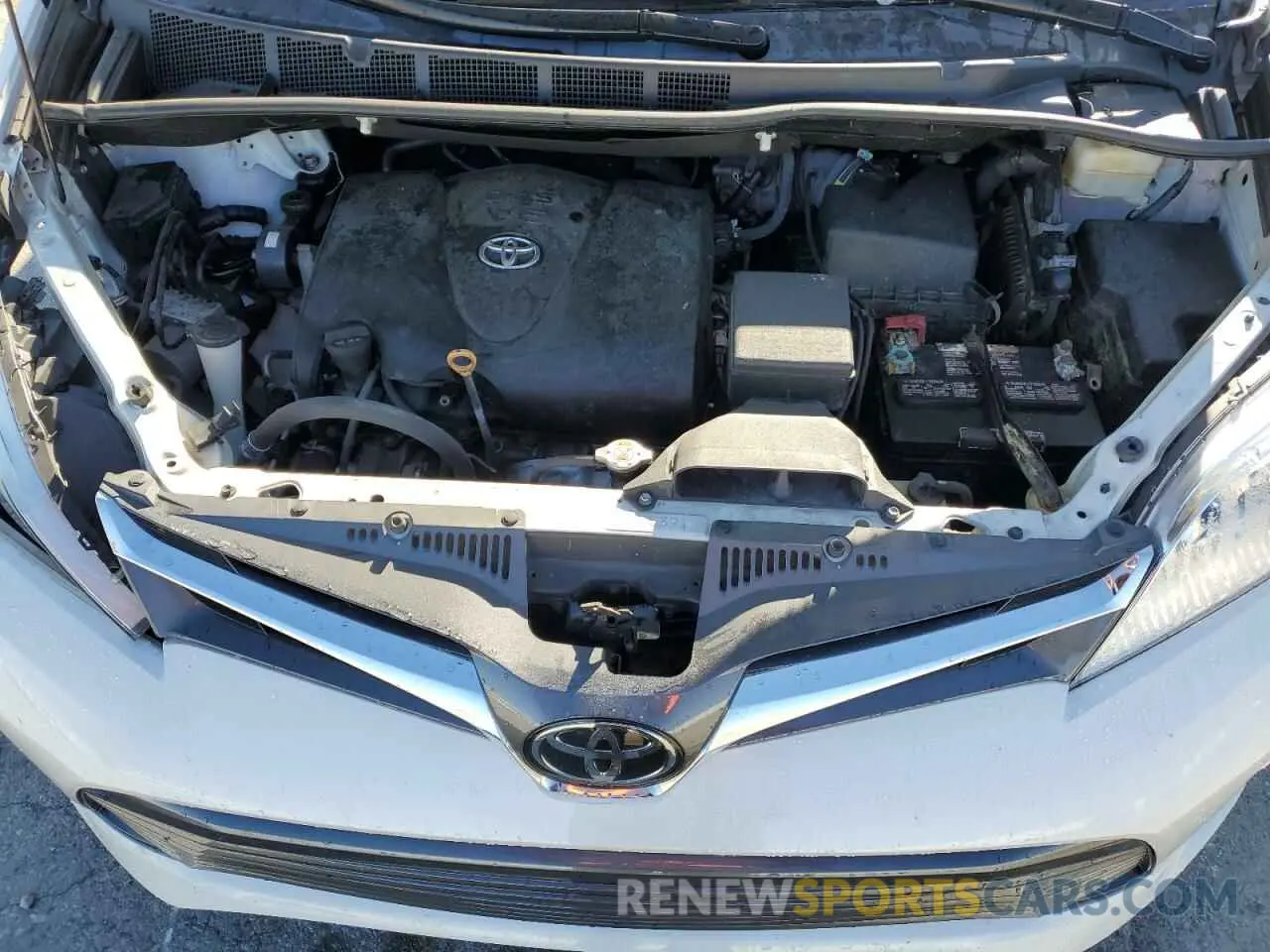 12 Photograph of a damaged car 5TDYZ3DC8KS986781 TOYOTA All Models 2019