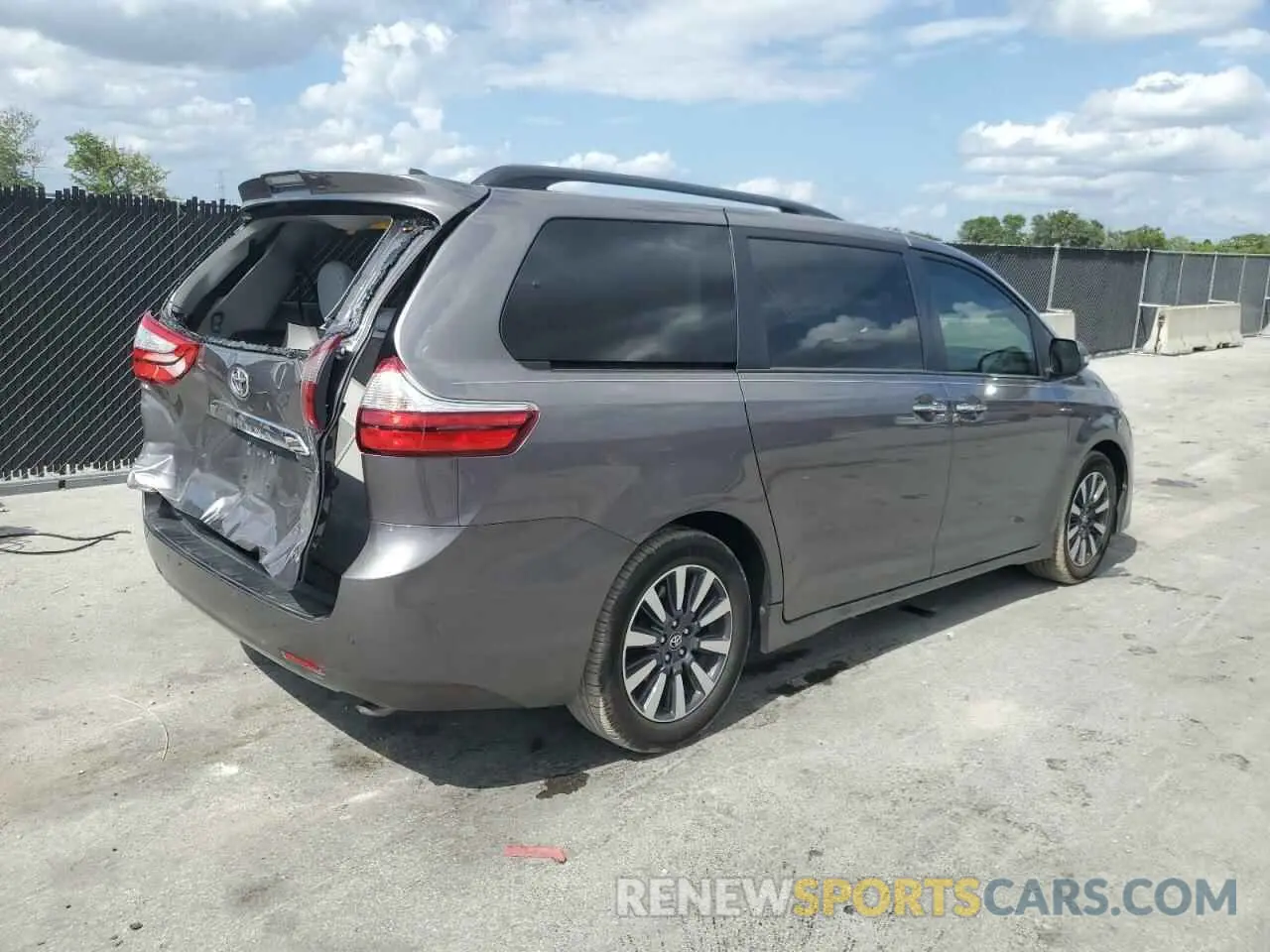 3 Photograph of a damaged car 5TDYZ3DC9KS976972 TOYOTA All Models 2019