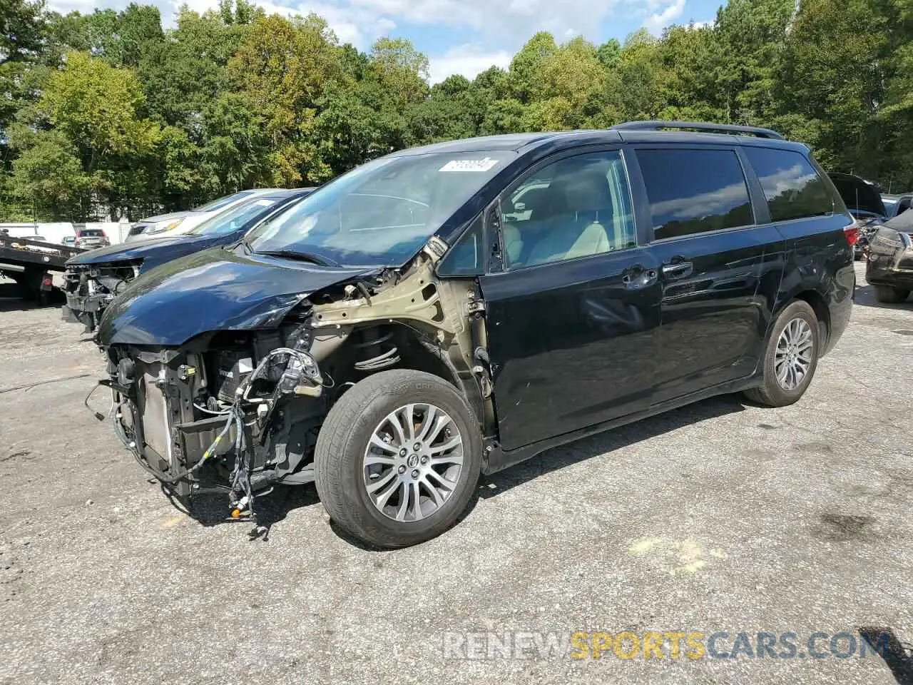 1 Photograph of a damaged car 5TDYZ3DC9KS986529 TOYOTA All Models 2019