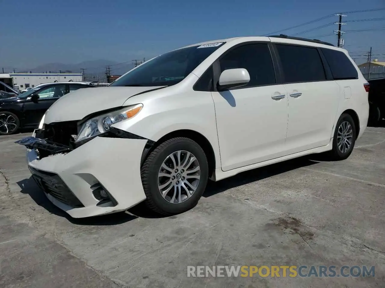1 Photograph of a damaged car 5TDYZ3DCXKS997992 TOYOTA All Models 2019
