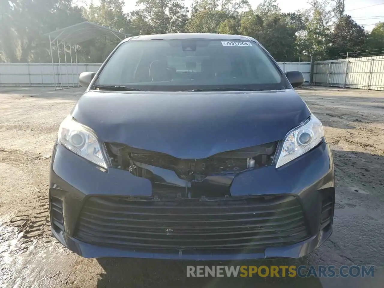 5 Photograph of a damaged car 5TDZZ3DC3KS015479 TOYOTA All Models 2019