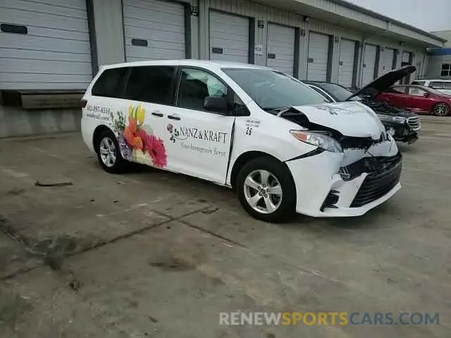 11 Photograph of a damaged car 5TDZZ3DC9KS972036 TOYOTA All Models 2019