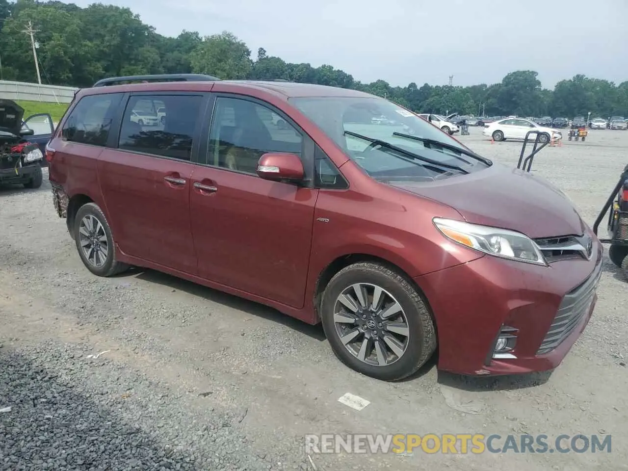 4 Photograph of a damaged car 5TDDZ3DC1LS235540 TOYOTA All Models 2020