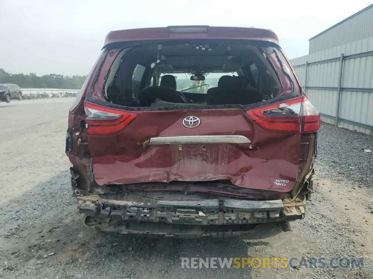 6 Photograph of a damaged car 5TDDZ3DC1LS235540 TOYOTA All Models 2020