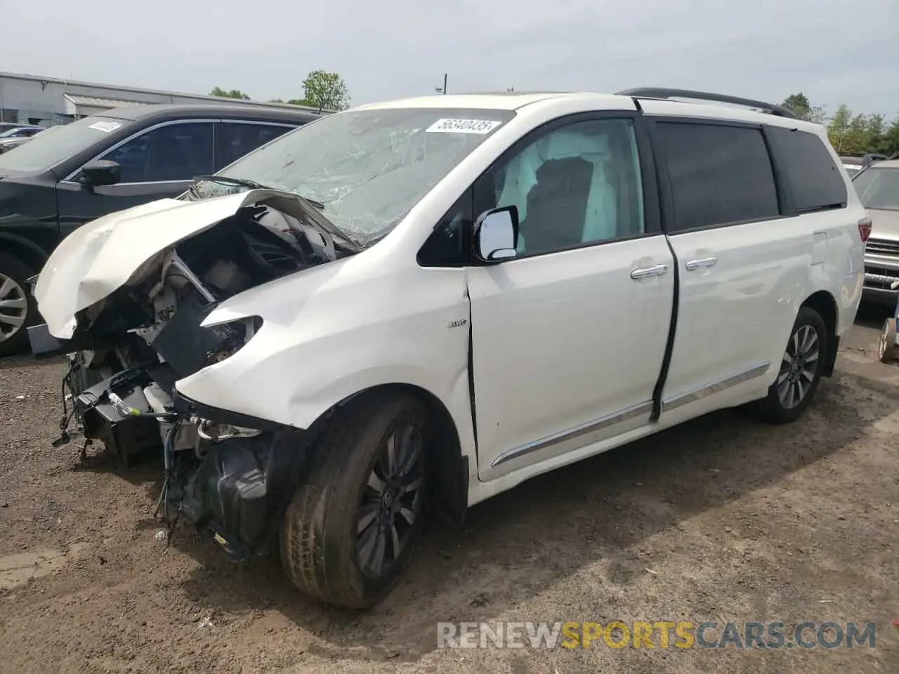 1 Photograph of a damaged car 5TDDZ3DCXLS251932 TOYOTA All Models 2020