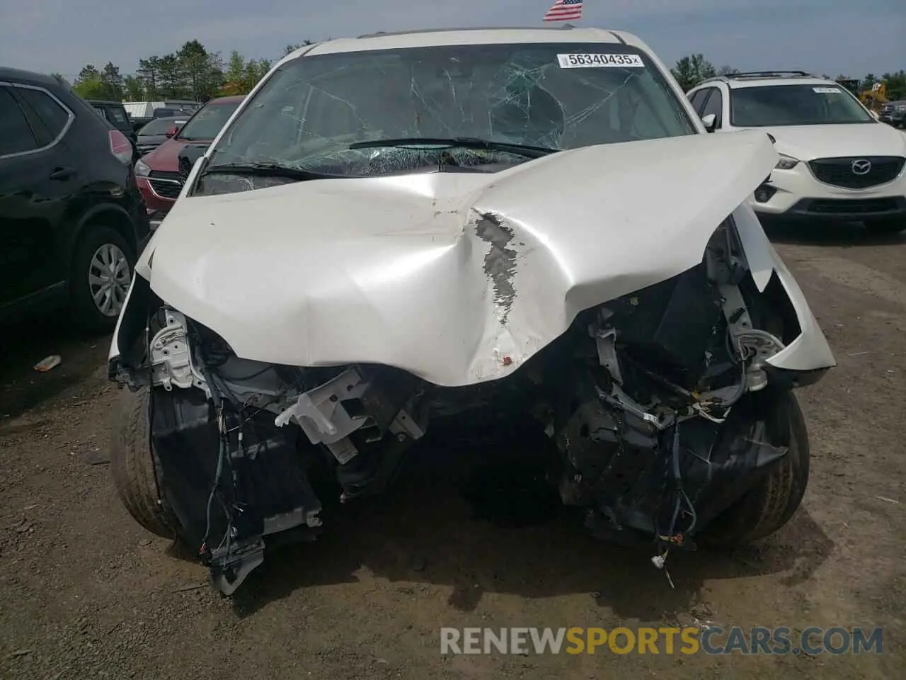 5 Photograph of a damaged car 5TDDZ3DCXLS251932 TOYOTA All Models 2020
