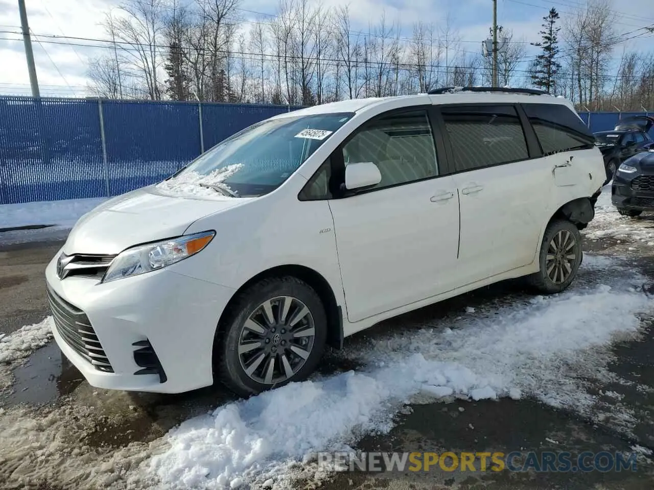 1 Photograph of a damaged car 5TDJZ3DC1LS247710 TOYOTA All Models 2020