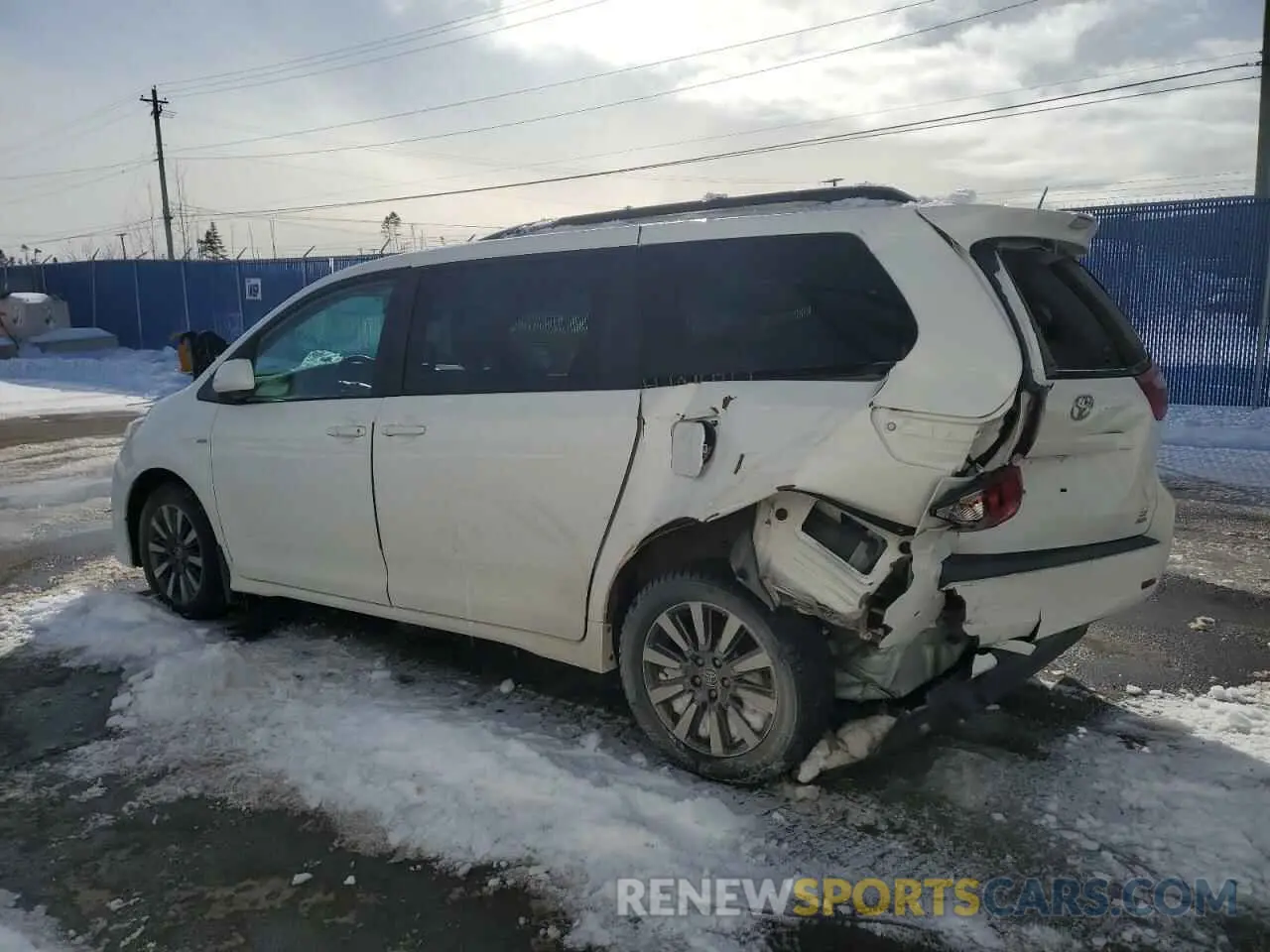 2 Photograph of a damaged car 5TDJZ3DC1LS247710 TOYOTA All Models 2020