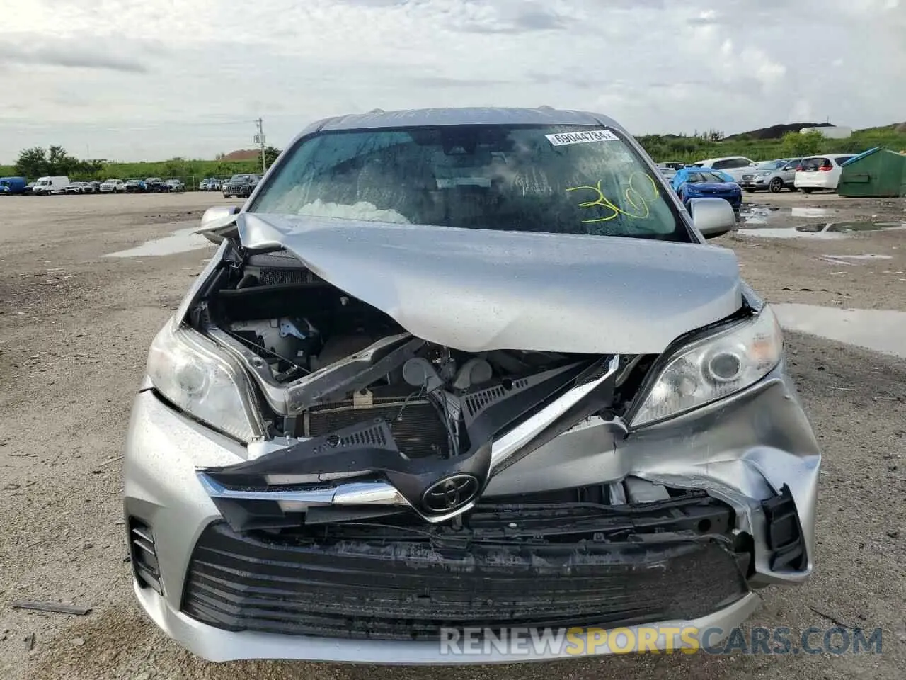 5 Photograph of a damaged car 5TDJZ3DC9LS228774 TOYOTA All Models 2020