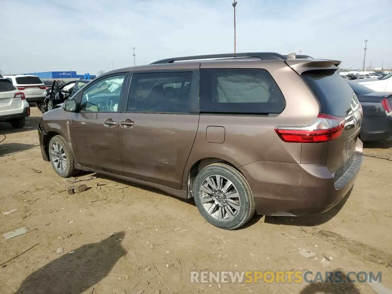 2 Photograph of a damaged car 5TDJZ3DCXLS244904 TOYOTA All Models 2020