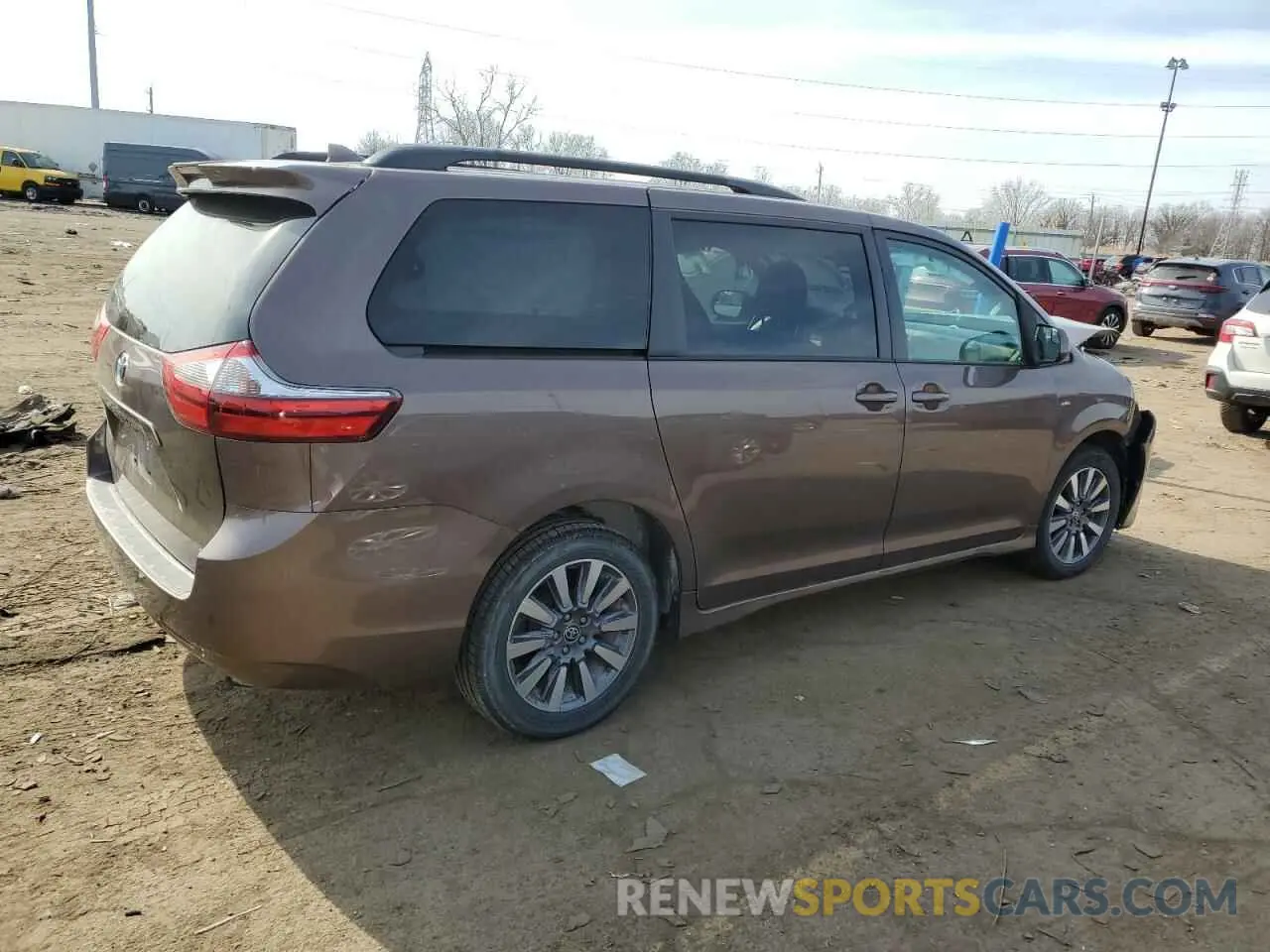 3 Photograph of a damaged car 5TDJZ3DCXLS244904 TOYOTA All Models 2020