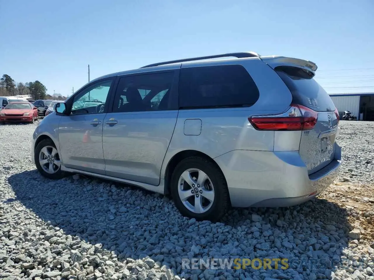 2 Photograph of a damaged car 5TDKZ3DC1LS046975 TOYOTA All Models 2020