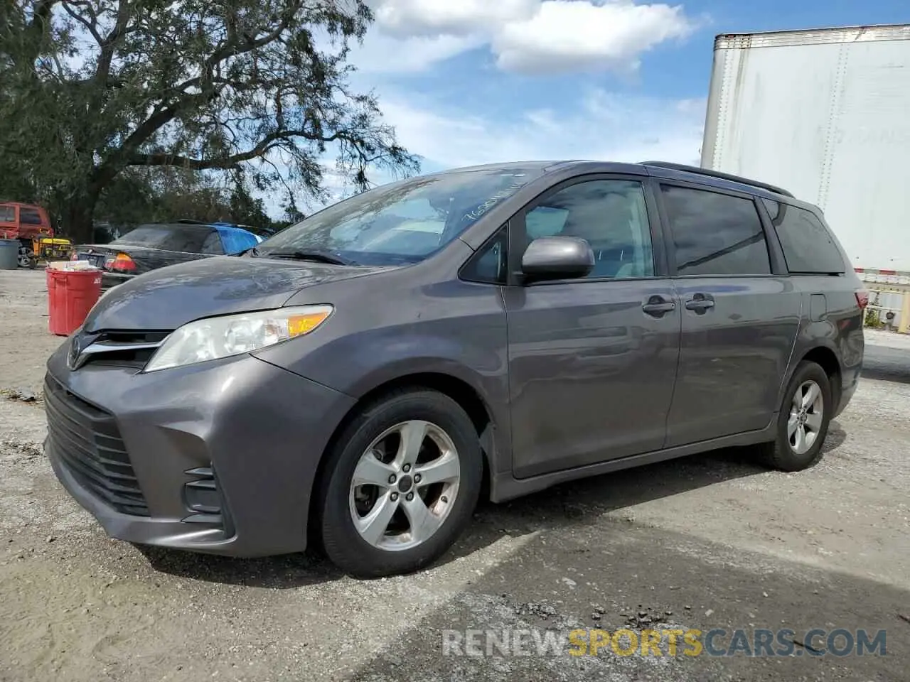 1 Photograph of a damaged car 5TDKZ3DC1LS049858 TOYOTA All Models 2020