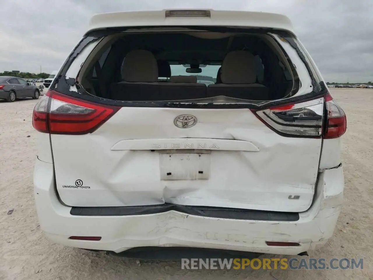 6 Photograph of a damaged car 5TDKZ3DC1LS053764 TOYOTA All Models 2020