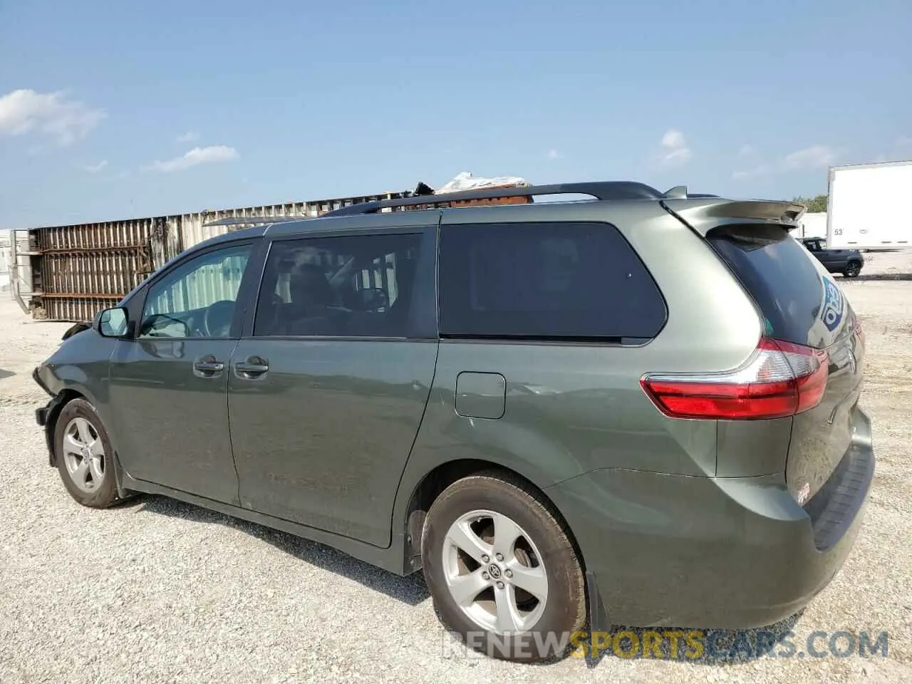 2 Photograph of a damaged car 5TDKZ3DC3LS061476 TOYOTA All Models 2020