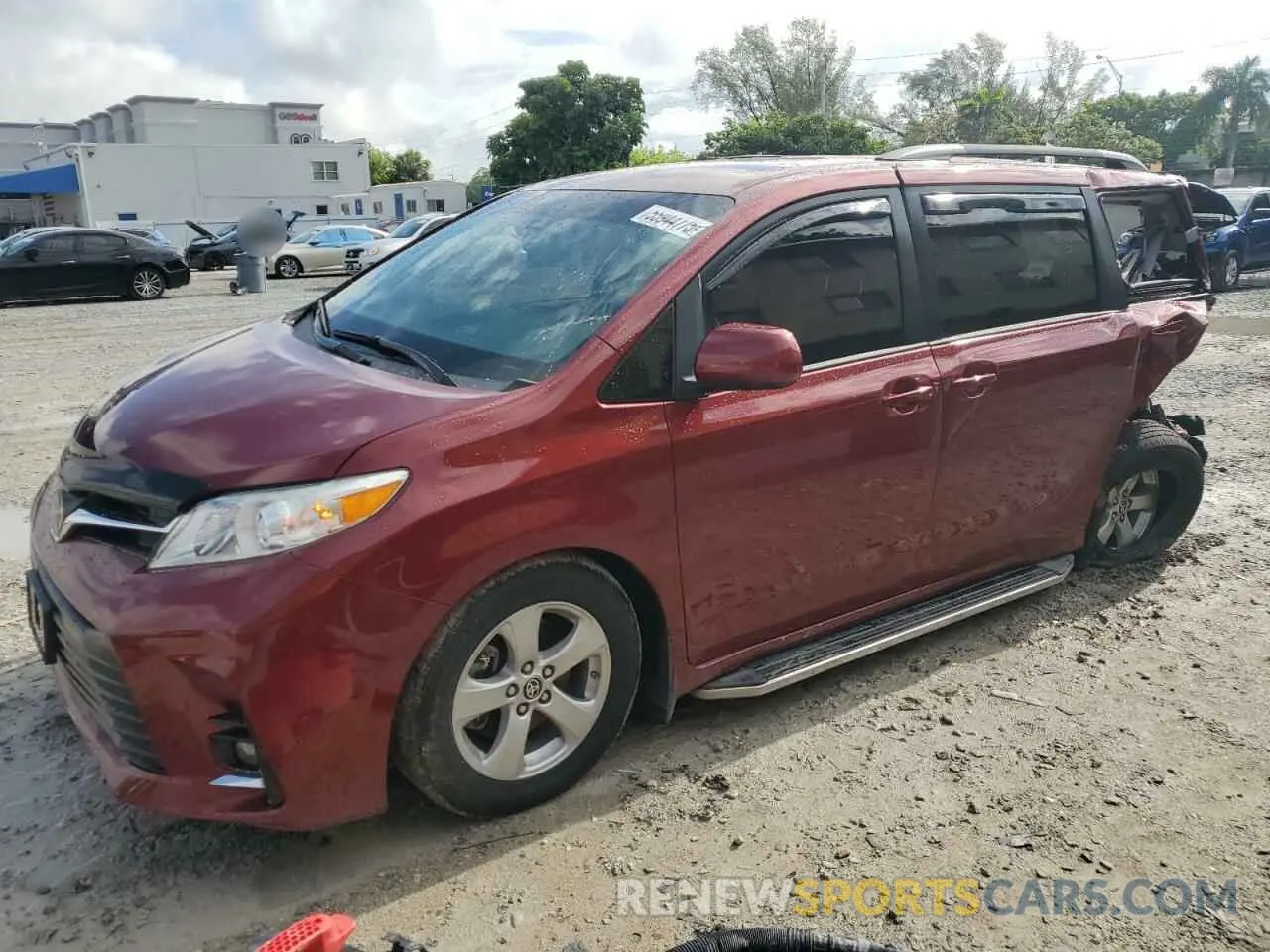 1 Photograph of a damaged car 5TDKZ3DC4LS060501 TOYOTA All Models 2020