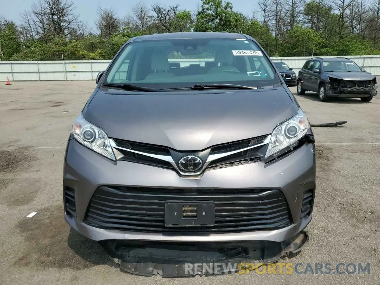 5 Photograph of a damaged car 5TDKZ3DC4LS083406 TOYOTA All Models 2020
