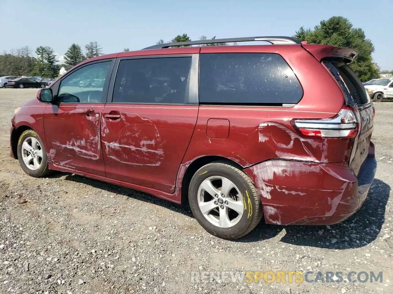 2 Photograph of a damaged car 5TDKZ3DC7LS051730 TOYOTA All Models 2020