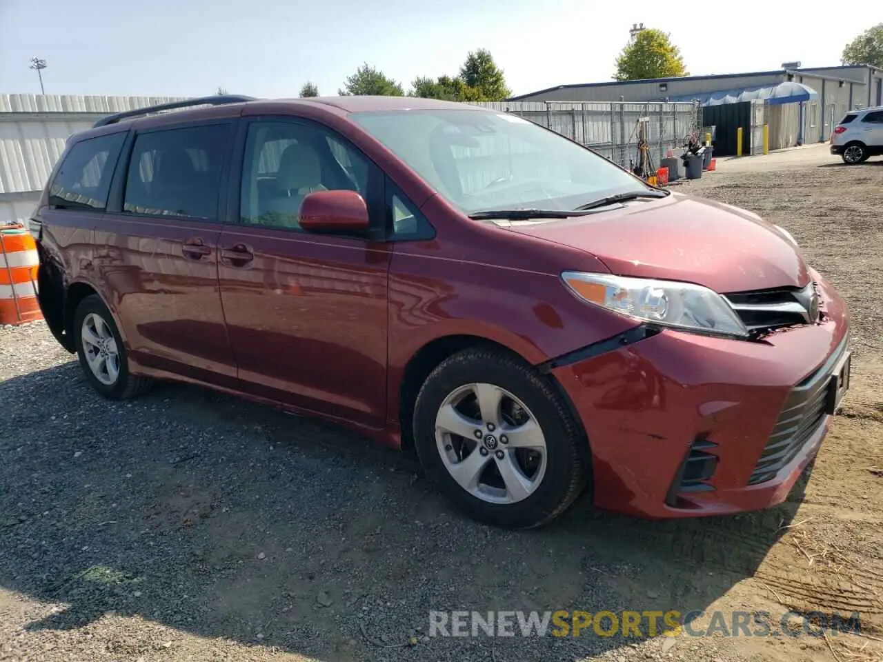 4 Photograph of a damaged car 5TDKZ3DC7LS051730 TOYOTA All Models 2020