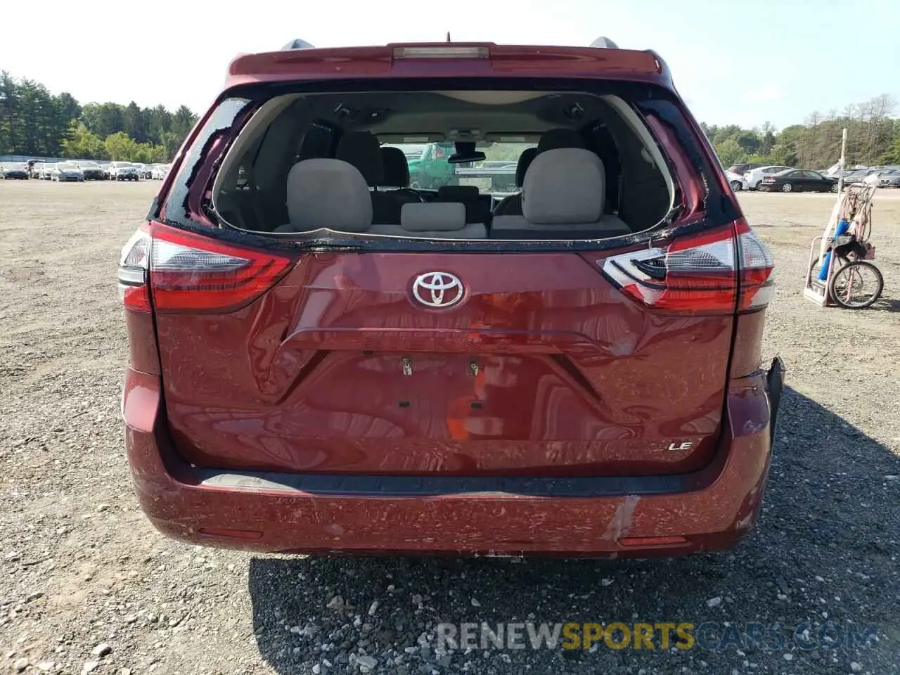 6 Photograph of a damaged car 5TDKZ3DC7LS051730 TOYOTA All Models 2020