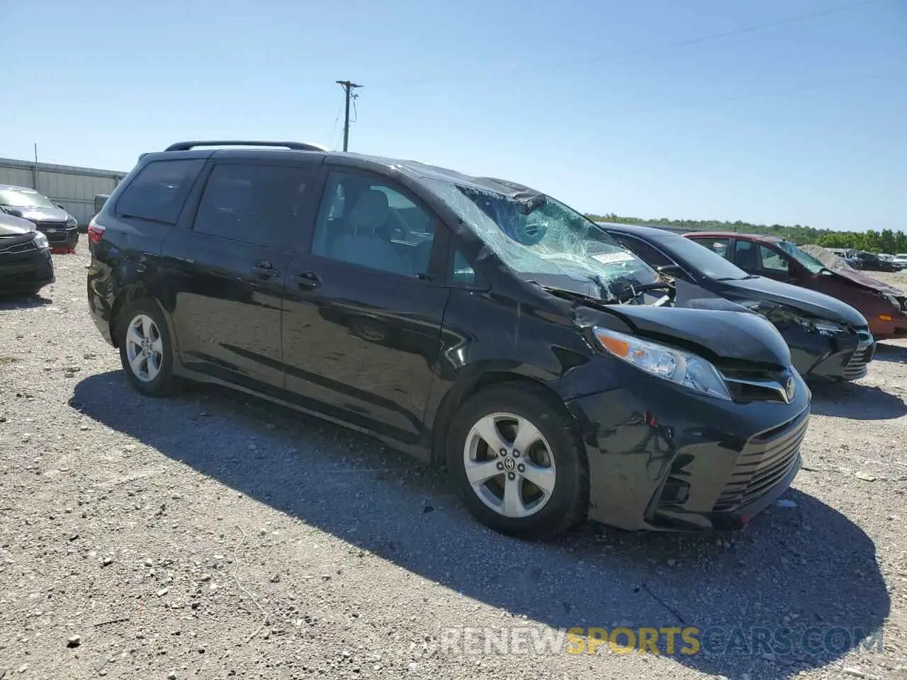 4 Photograph of a damaged car 5TDKZ3DC7LS060167 TOYOTA All Models 2020