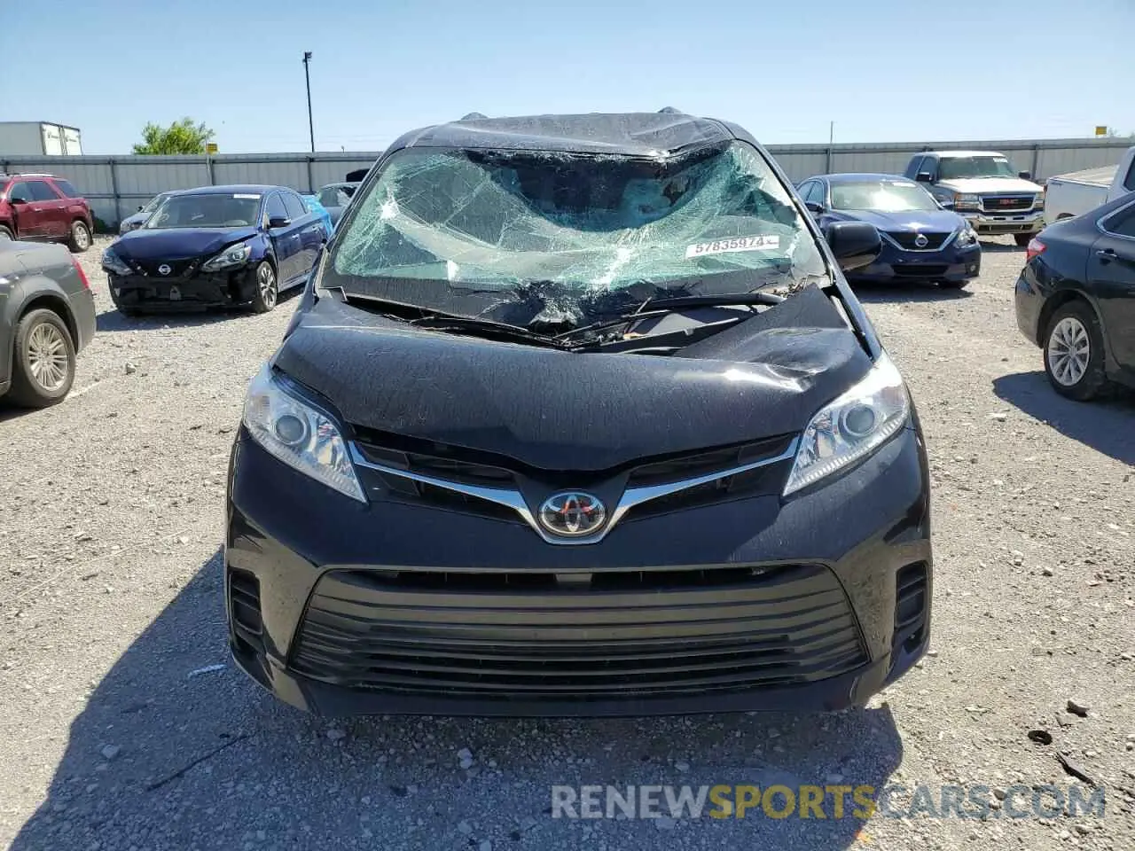 5 Photograph of a damaged car 5TDKZ3DC7LS060167 TOYOTA All Models 2020