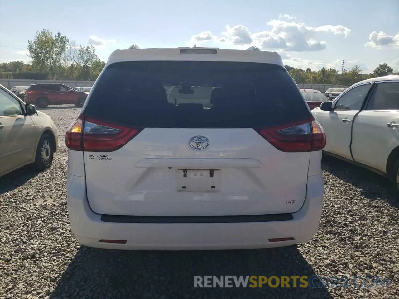 6 Photograph of a damaged car 5TDKZ3DC7LS070973 TOYOTA All Models 2020