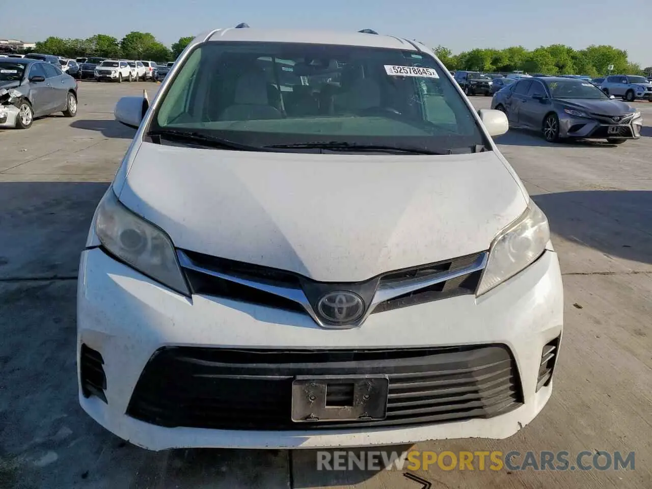 5 Photograph of a damaged car 5TDKZ3DC8LS044141 TOYOTA All Models 2020