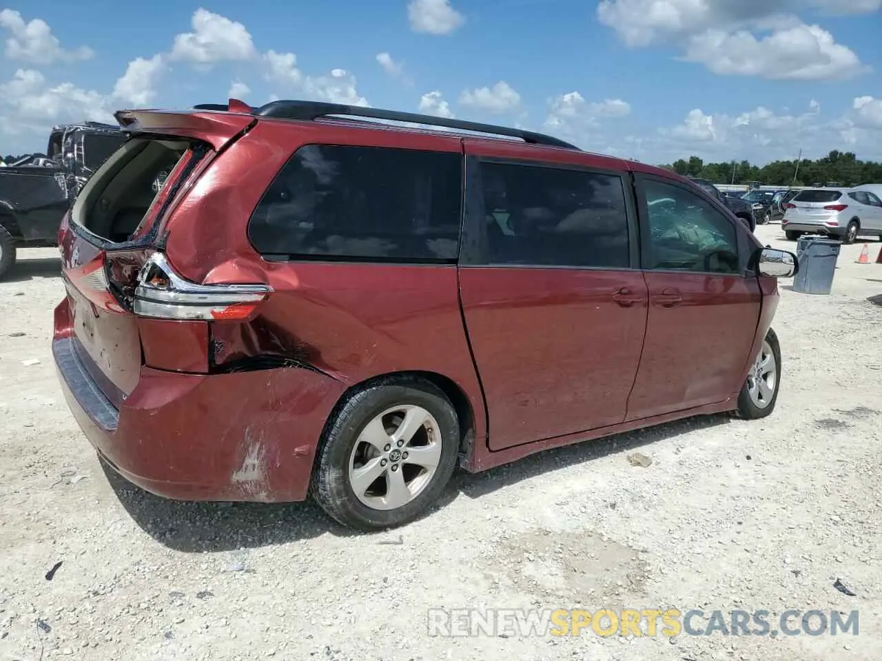 3 Photograph of a damaged car 5TDKZ3DC8LS054992 TOYOTA All Models 2020