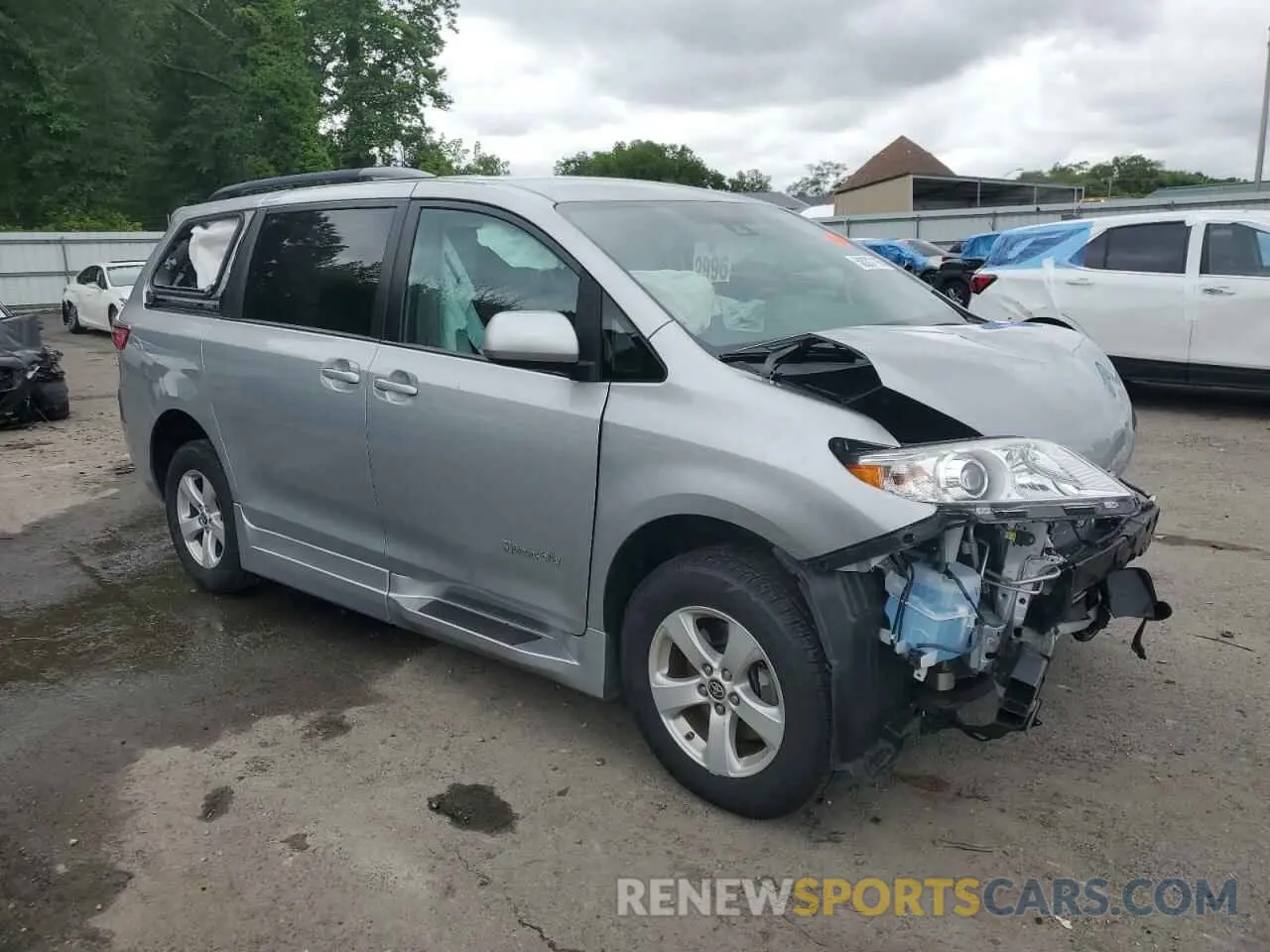 4 Photograph of a damaged car 5TDKZ3DC8LS068472 TOYOTA All Models 2020
