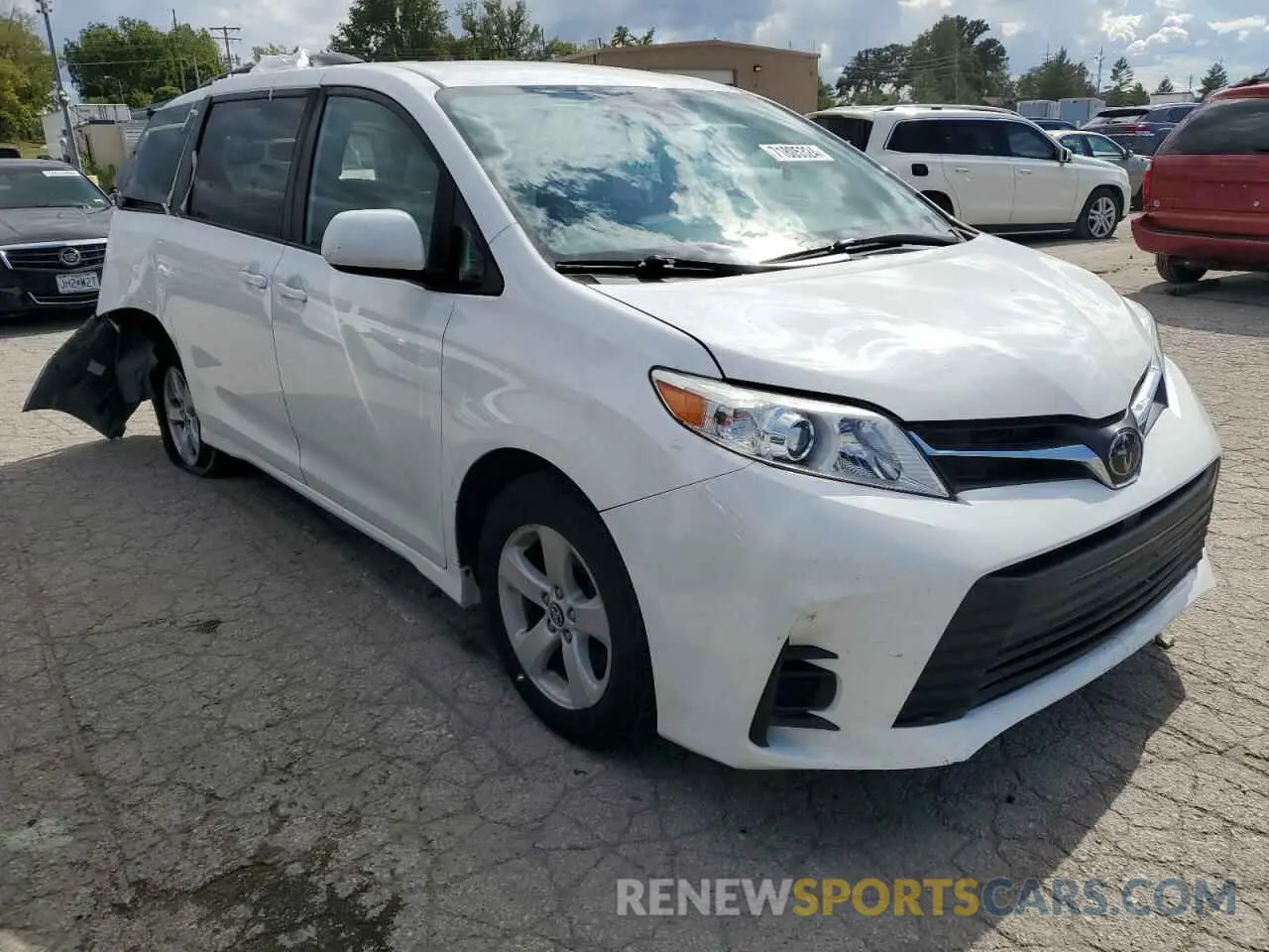 4 Photograph of a damaged car 5TDKZ3DCXLS043170 TOYOTA All Models 2020