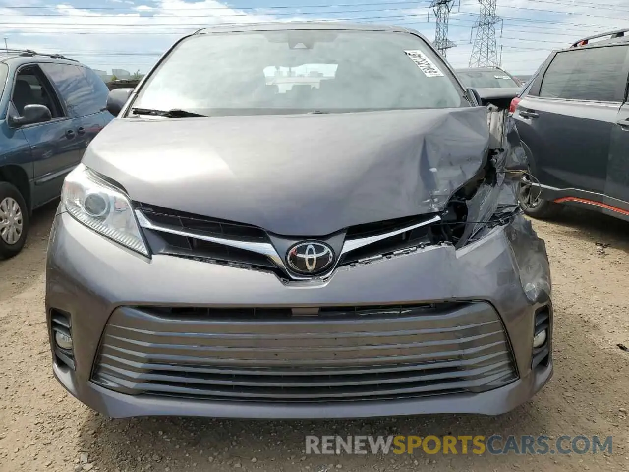 5 Photograph of a damaged car 5TDYZ3DC1LS051992 TOYOTA All Models 2020