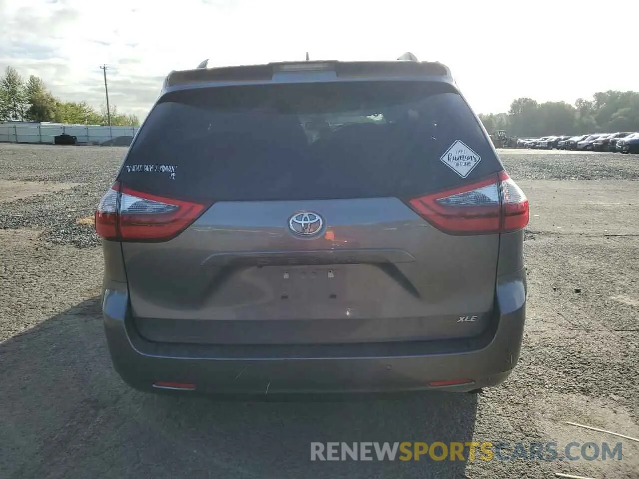 6 Photograph of a damaged car 5TDYZ3DC1LS057369 TOYOTA All Models 2020