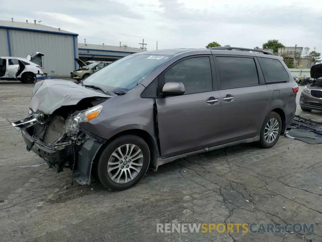 1 Photograph of a damaged car 5TDYZ3DC2LS022209 TOYOTA All Models 2020