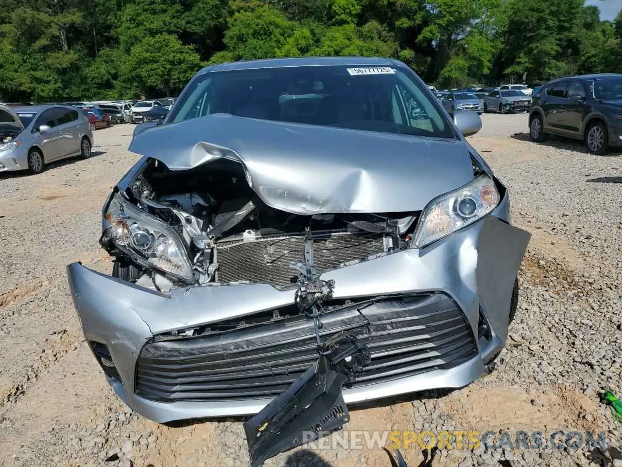5 Photograph of a damaged car 5TDYZ3DC4LS029257 TOYOTA All Models 2020