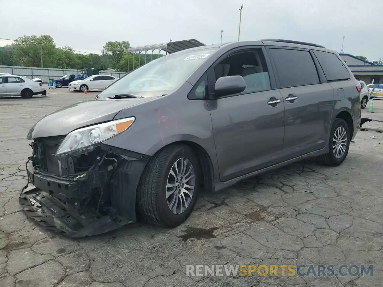1 Photograph of a damaged car 5TDYZ3DC4LS039447 TOYOTA All Models 2020