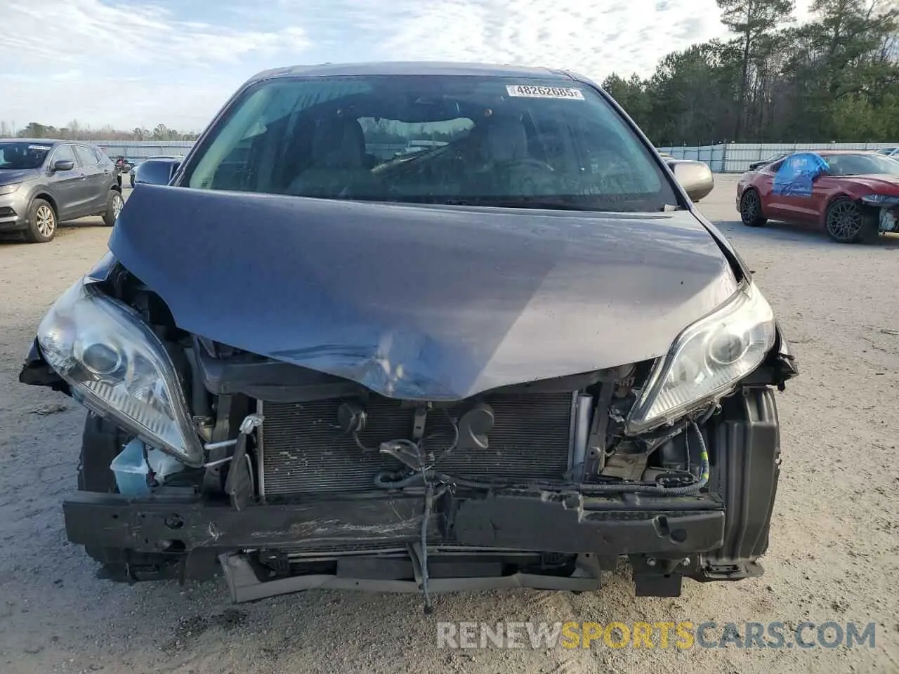 5 Photograph of a damaged car 5TDYZ3DC4LS073596 TOYOTA All Models 2020
