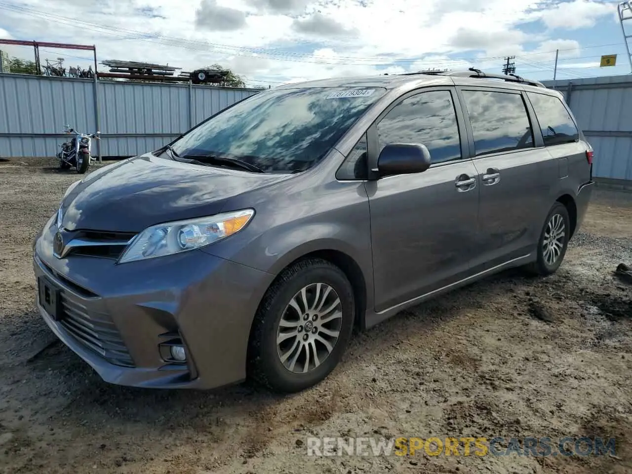 1 Photograph of a damaged car 5TDYZ3DC6LS035304 TOYOTA All Models 2020
