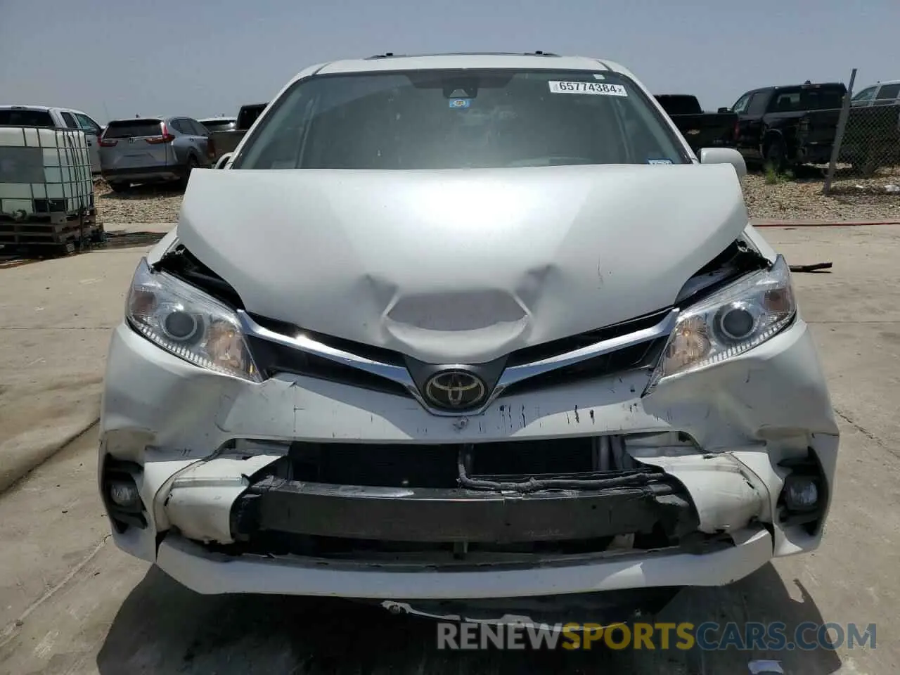 5 Photograph of a damaged car 5TDYZ3DC6LS058825 TOYOTA All Models 2020