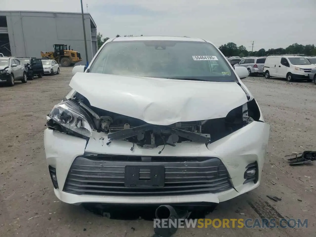 5 Photograph of a damaged car 5TDYZ3DC8LS054694 TOYOTA All Models 2020