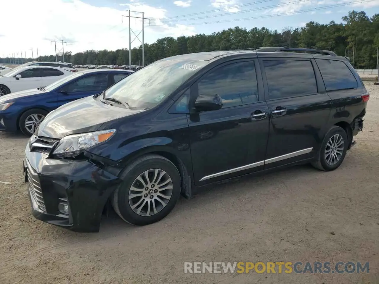 1 Photograph of a damaged car 5TDYZ3DC9LS085422 TOYOTA All Models 2020