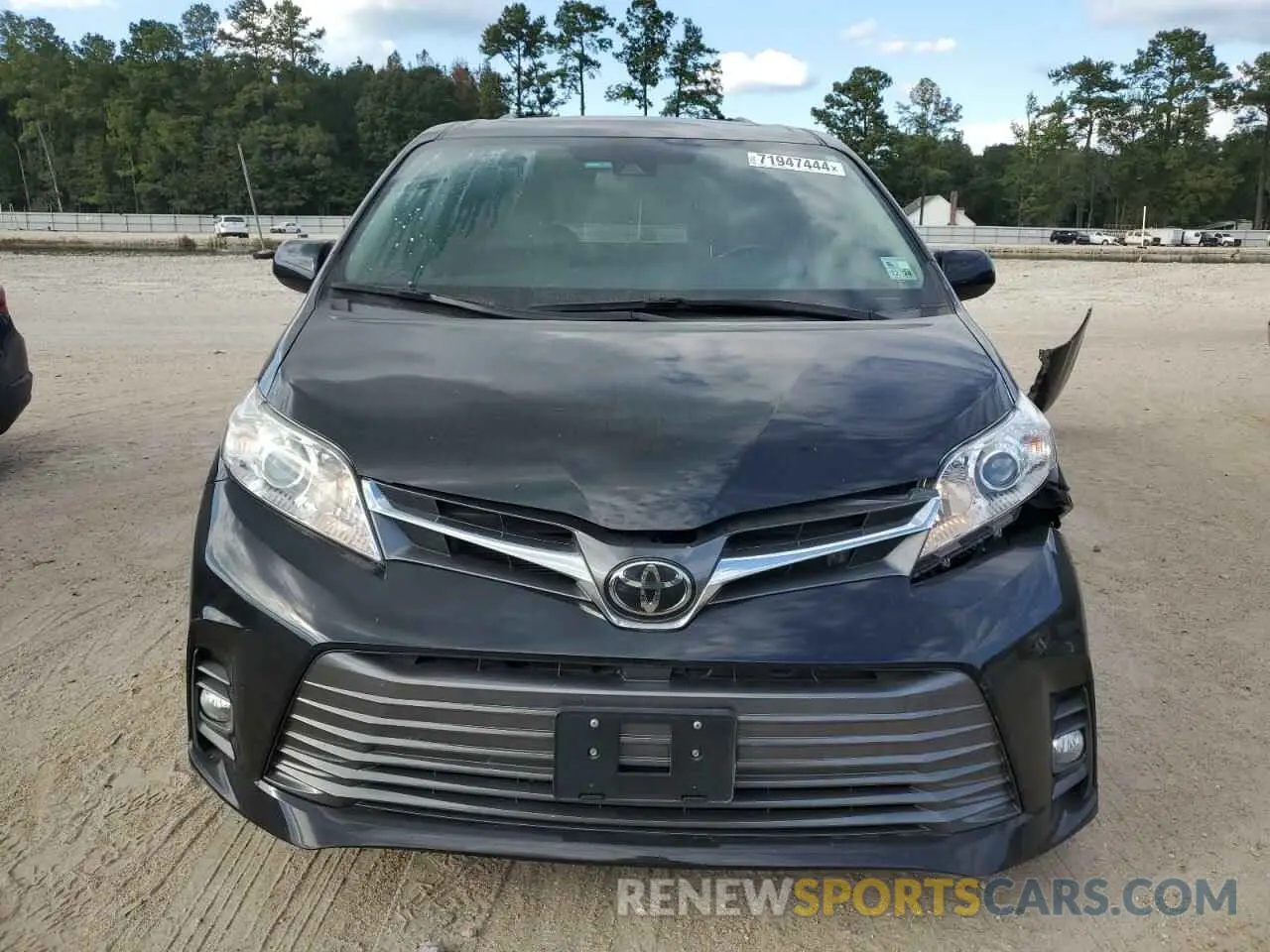 5 Photograph of a damaged car 5TDYZ3DC9LS085422 TOYOTA All Models 2020