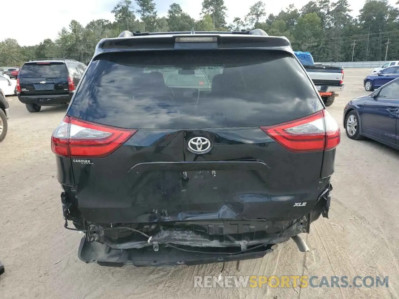 6 Photograph of a damaged car 5TDYZ3DC9LS085422 TOYOTA All Models 2020