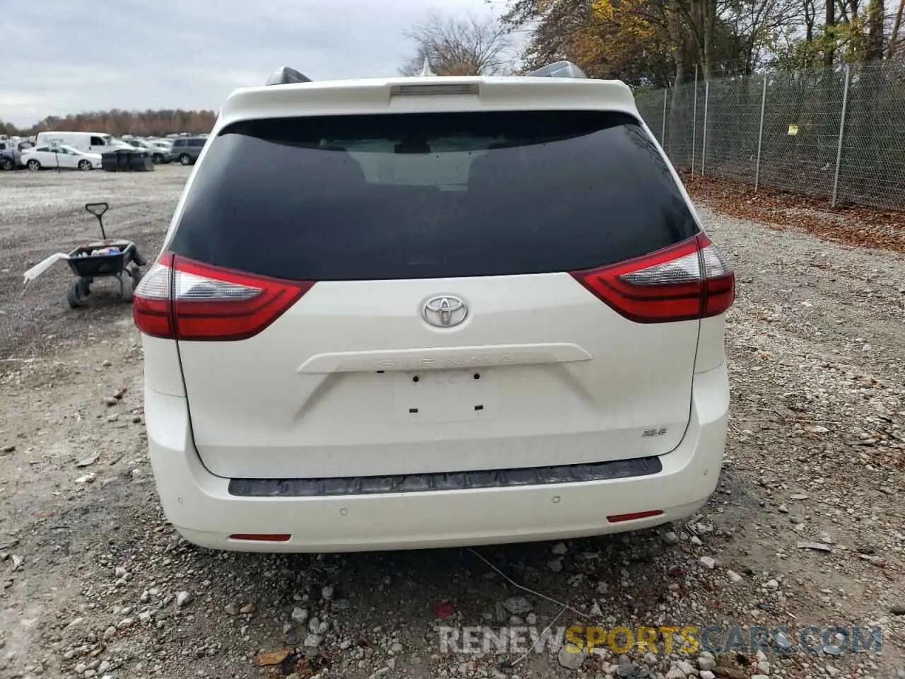 6 Photograph of a damaged car 5TDYZ3DCXLS084098 TOYOTA All Models 2020