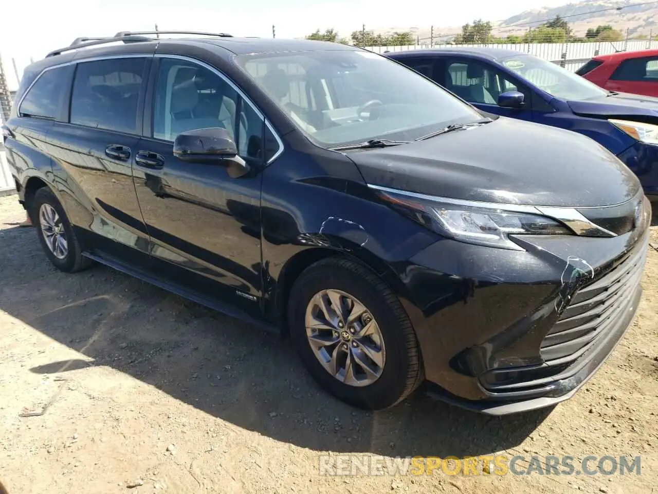 4 Photograph of a damaged car 5TDBRKEC3MS072519 TOYOTA All Models 2021