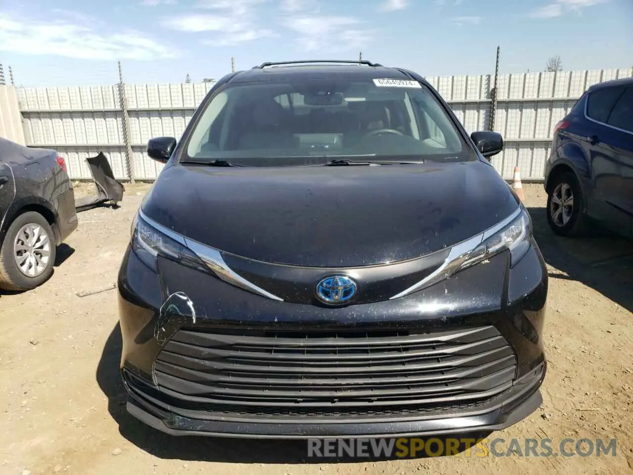 5 Photograph of a damaged car 5TDBRKEC3MS072519 TOYOTA All Models 2021