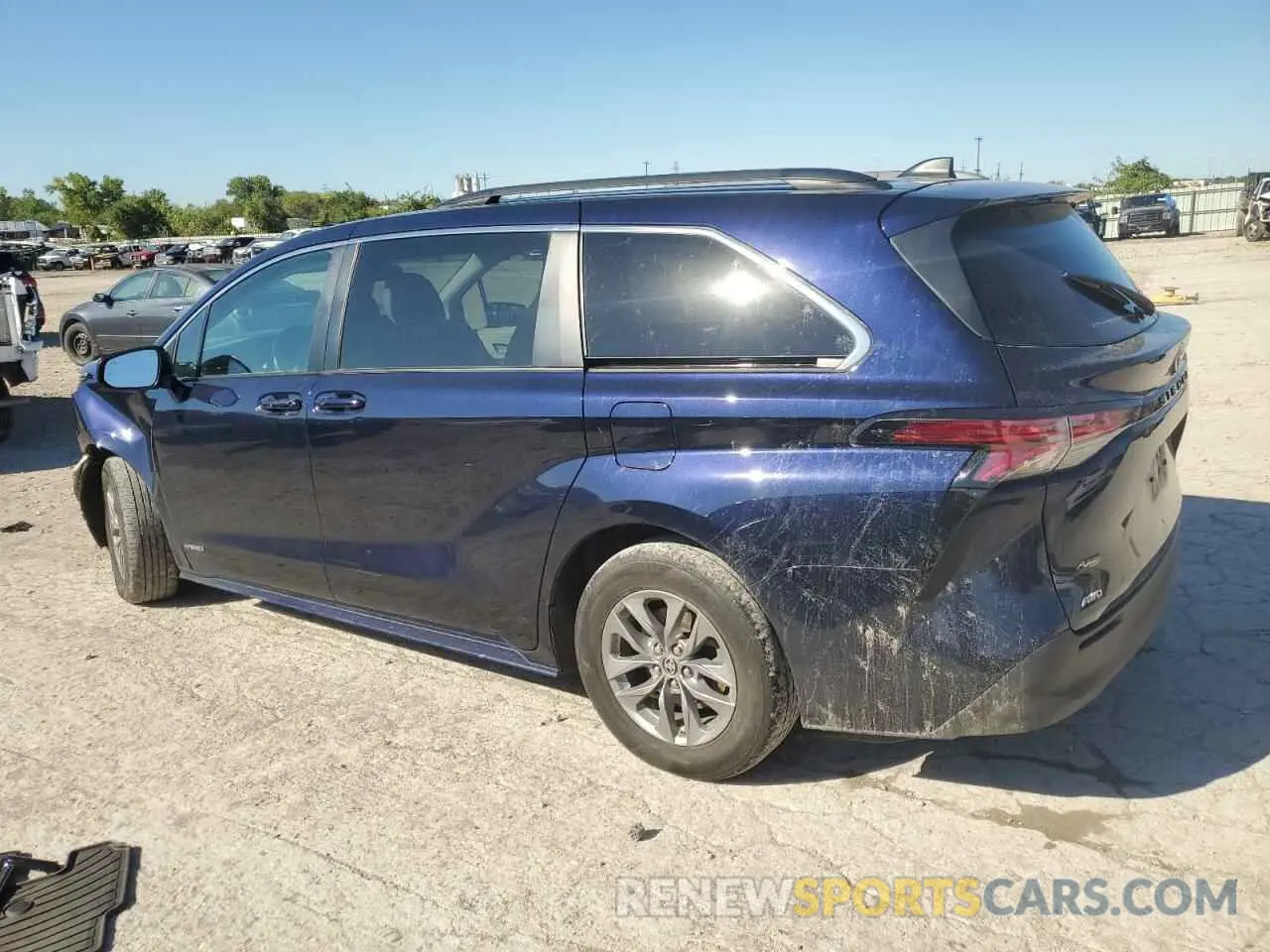 2 Photograph of a damaged car 5TDBSKFC9MS017947 TOYOTA All Models 2021