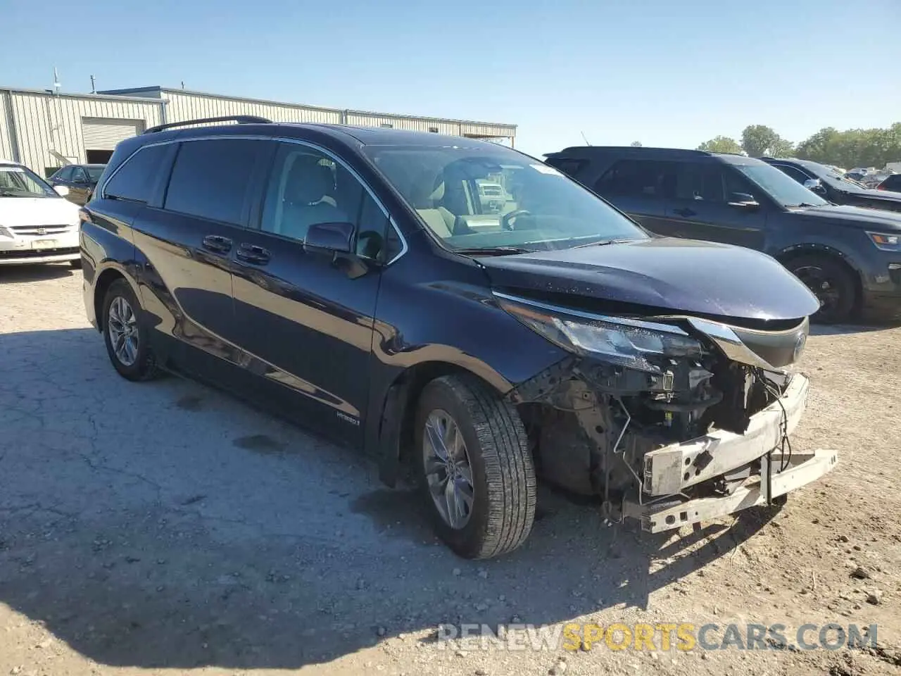 4 Photograph of a damaged car 5TDBSKFC9MS017947 TOYOTA All Models 2021